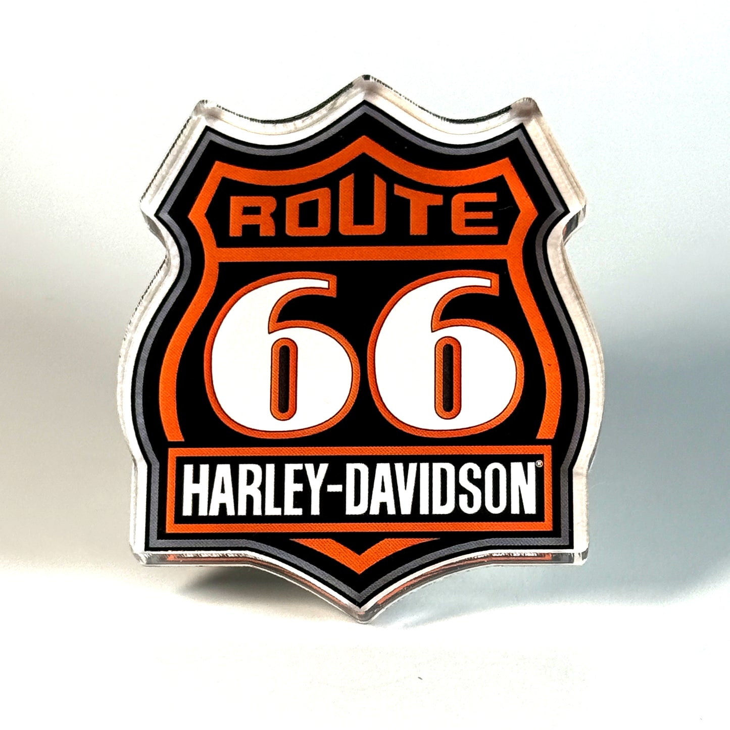 Route 66 Harley-Davidson Magnet
