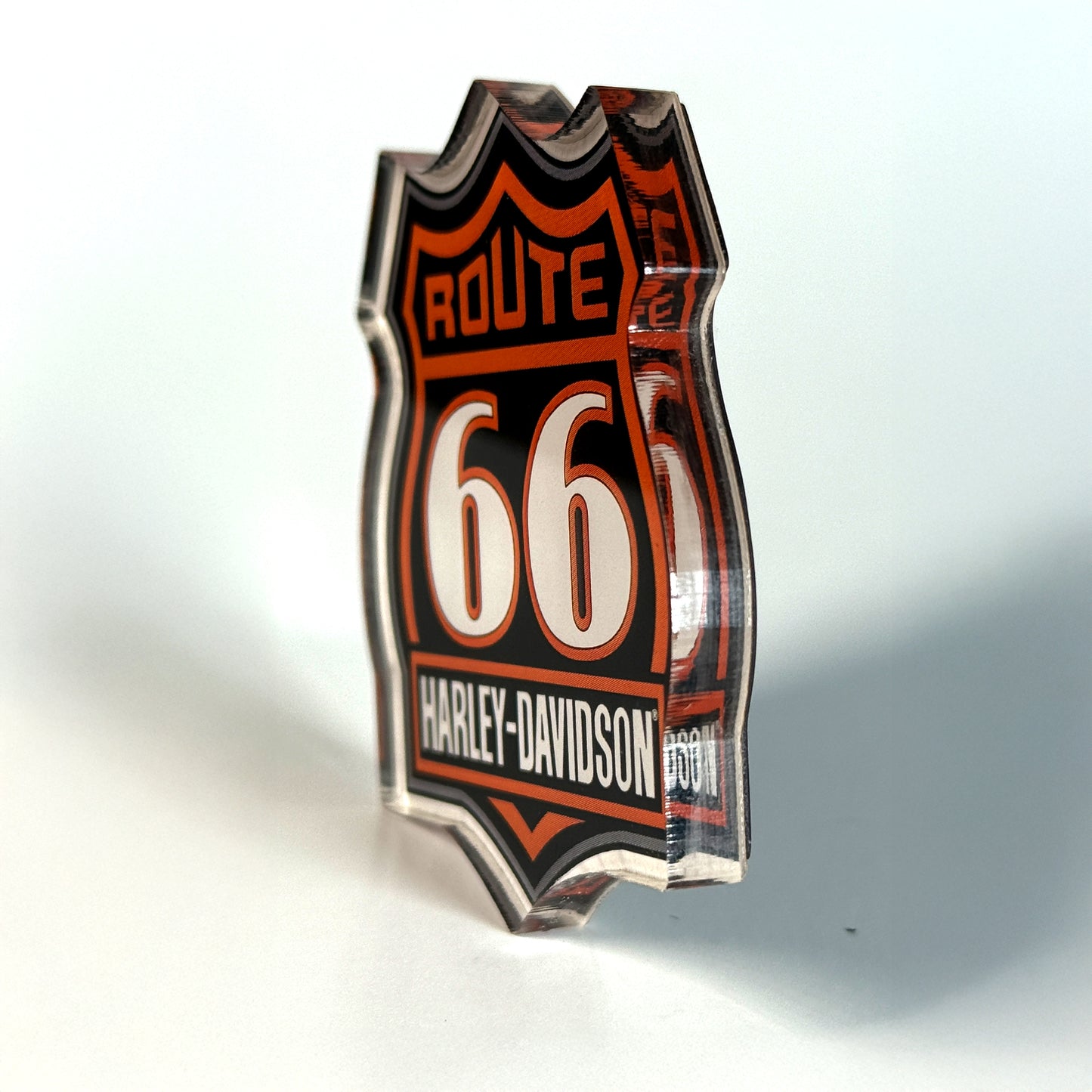 Route 66 Harley-Davidson Magnet