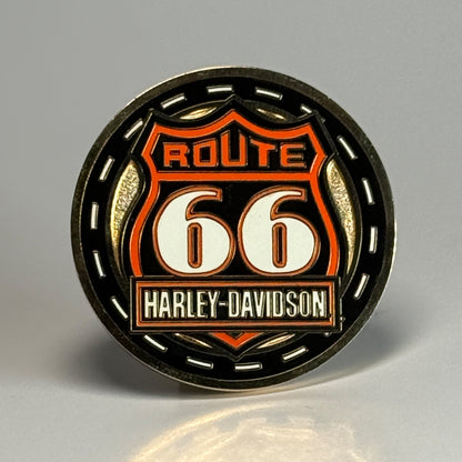 Hd Route 66 Challenge Coin