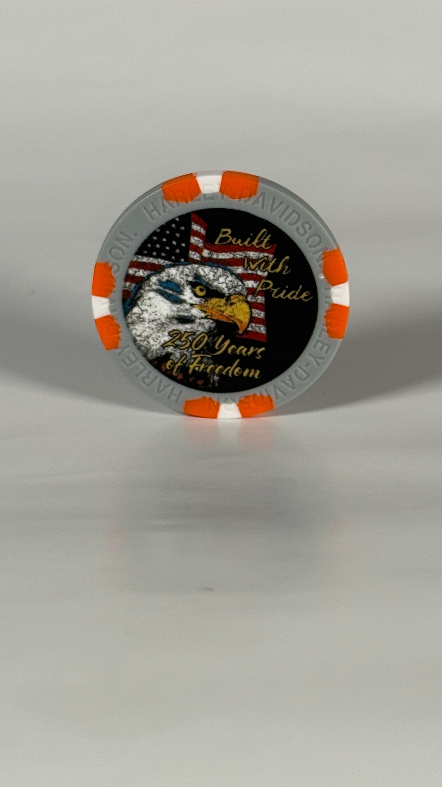 Harley-Davidson 250th Anniversary Poker Chips