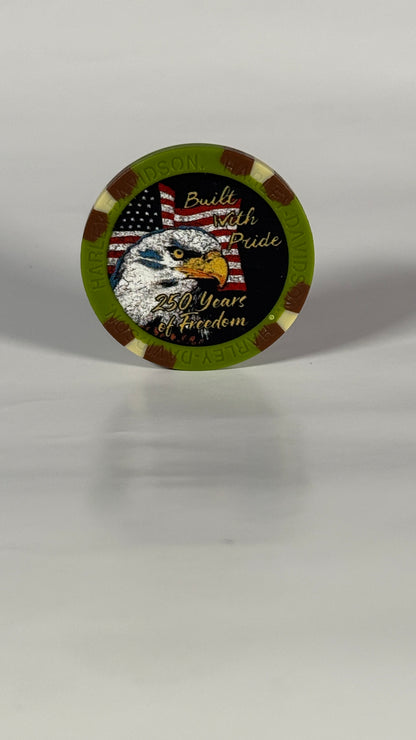Harley-Davidson 250th Anniversary Poker Chips