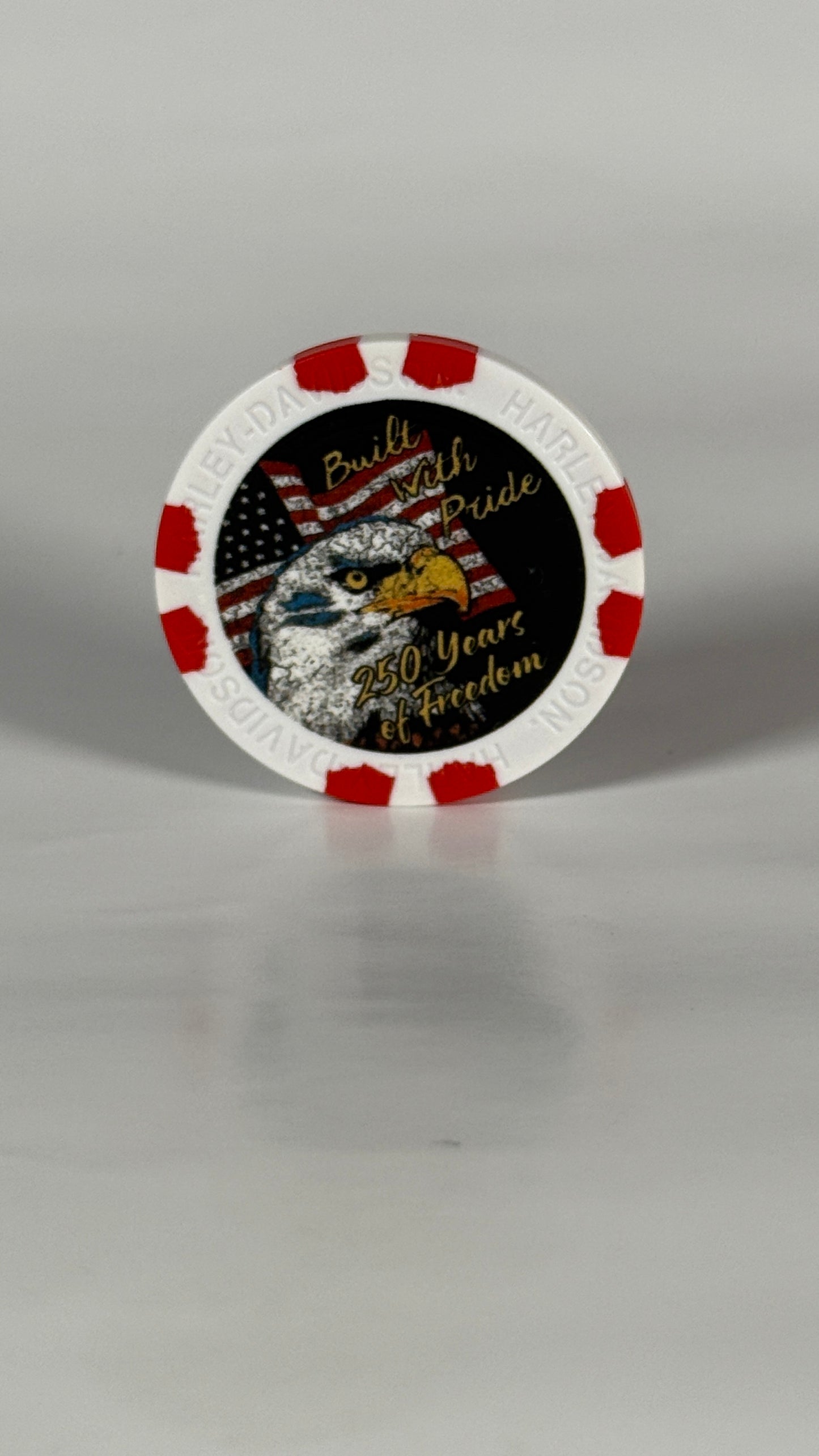 Harley-Davidson 250th Anniversary Poker Chips