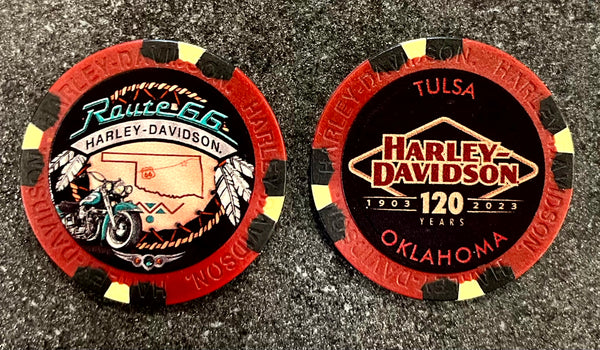 Harley-Davidson® 120th Anniversary Poker Chip