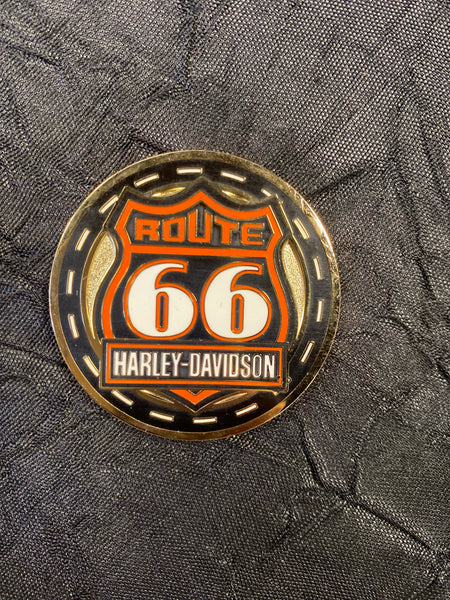 Hd Route 66 Challenge Coin